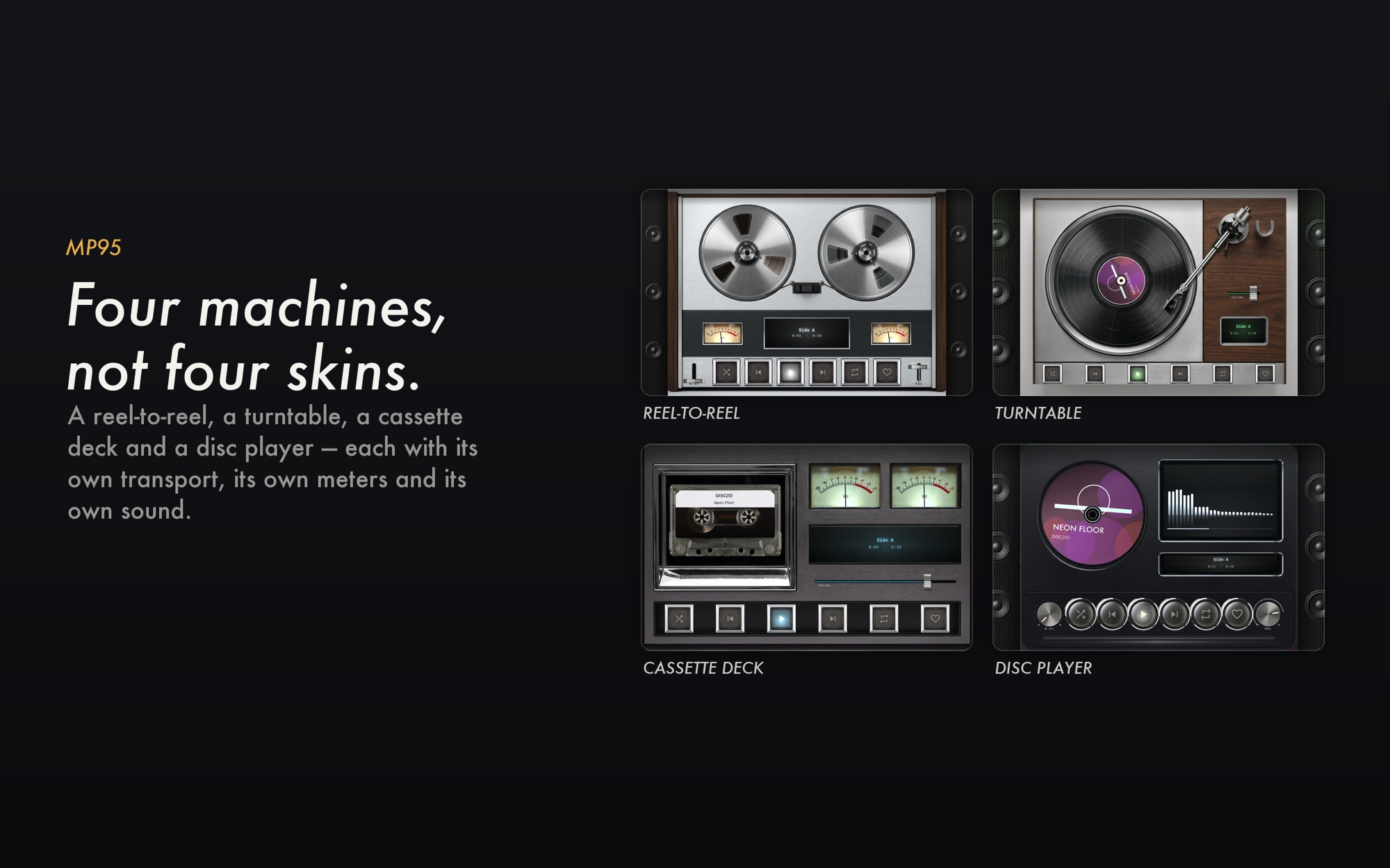 The MP95 machines on Mac